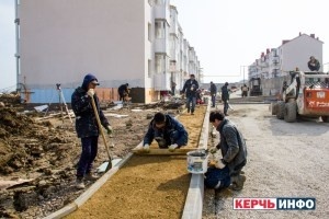 Строительство домов для переселенцев