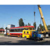В День города в Енакиево впервые запустили трамваи доставленные из Ленинградской области