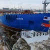 Спуск на воду атомного ледокола «Якутия» проекта 22220 в видеоформате