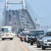 Все полосы Крымского моста открыты для движения